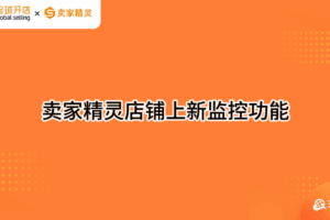 賣(mài)家精靈店鋪上新監(jiān)控